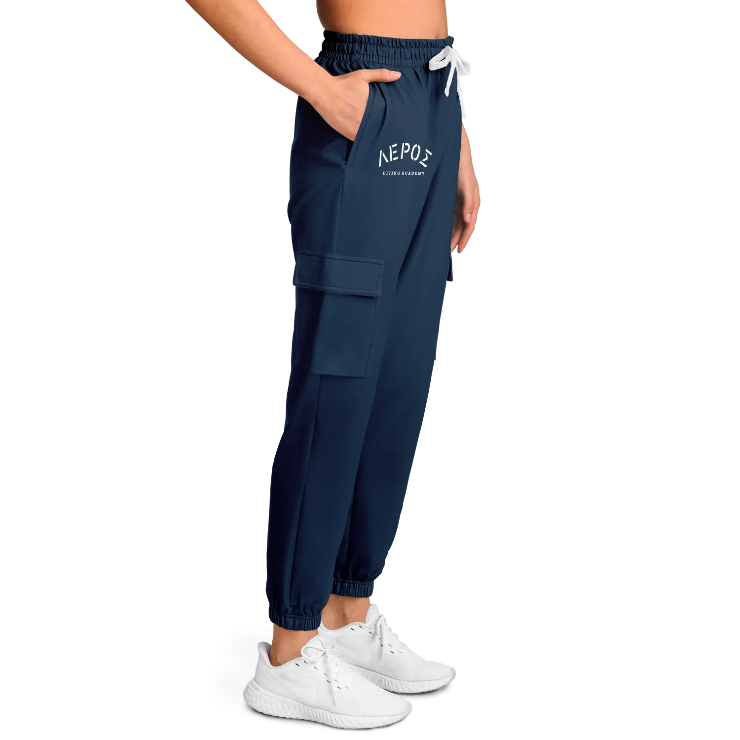 Leros Diving Academy 1991 Cargo Joggers Navy Unisex