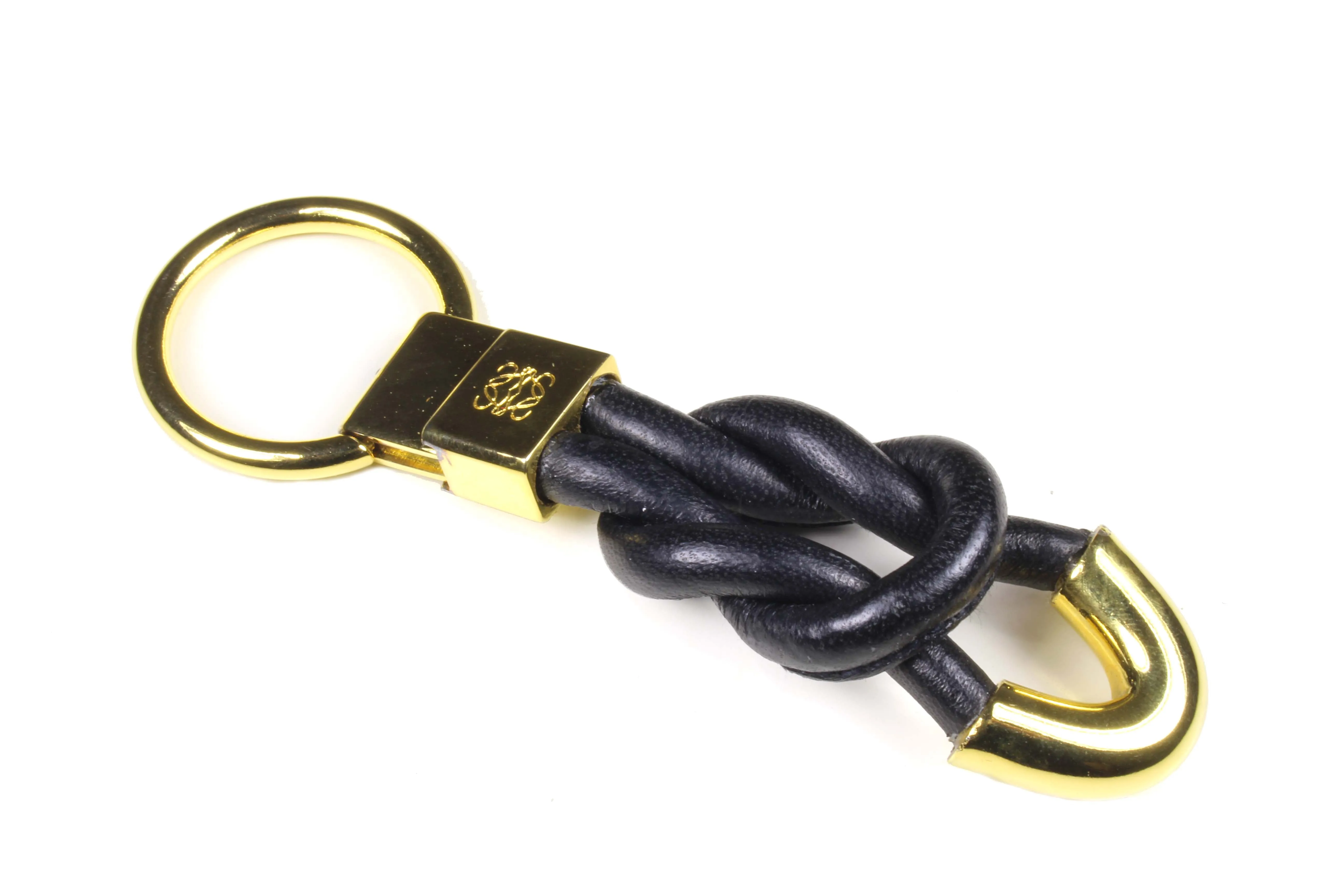 LOEWE sailor knot leather key-ring