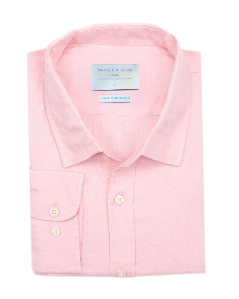 Lymington Pink Hemp Shirt