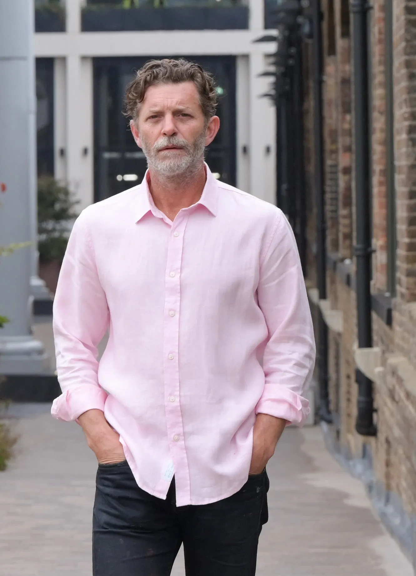 Lymington Pink Hemp Shirt