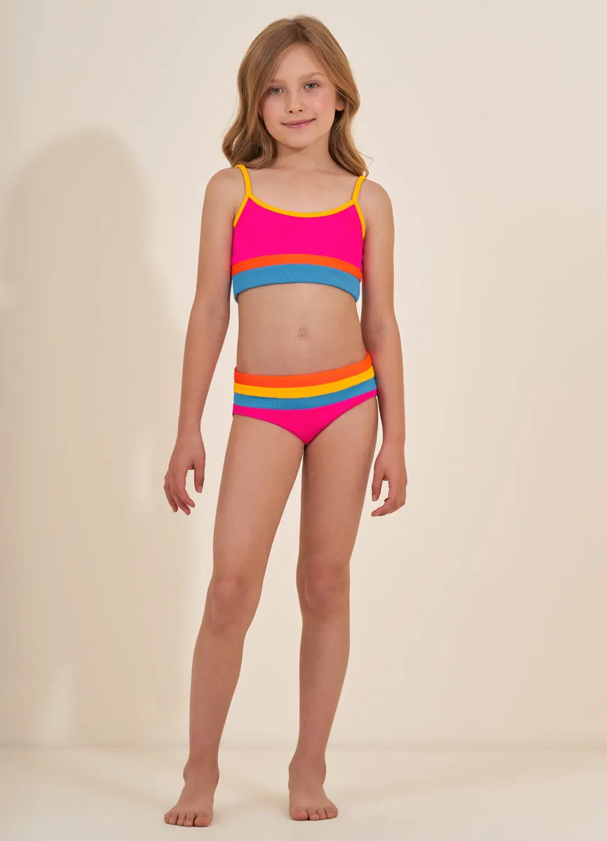 Maaji Dragon Fruit Sunrise Girls Bikini Set