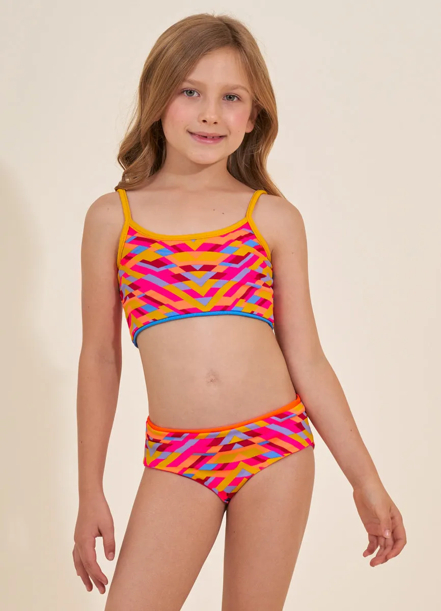 Maaji Dragon Fruit Sunrise Girls Bikini Set