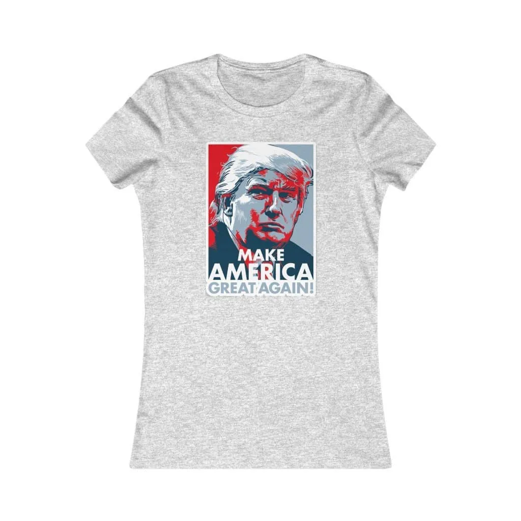 Make America Great Again Trump Iconic Ladies' T-Shirt