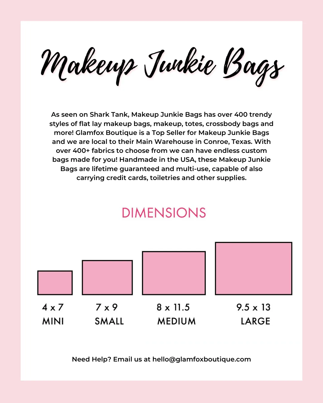 Makeup Junkie Bags - Electric Dream Lips Flat Lay [Ready to Ship] Glamfox Exclusive