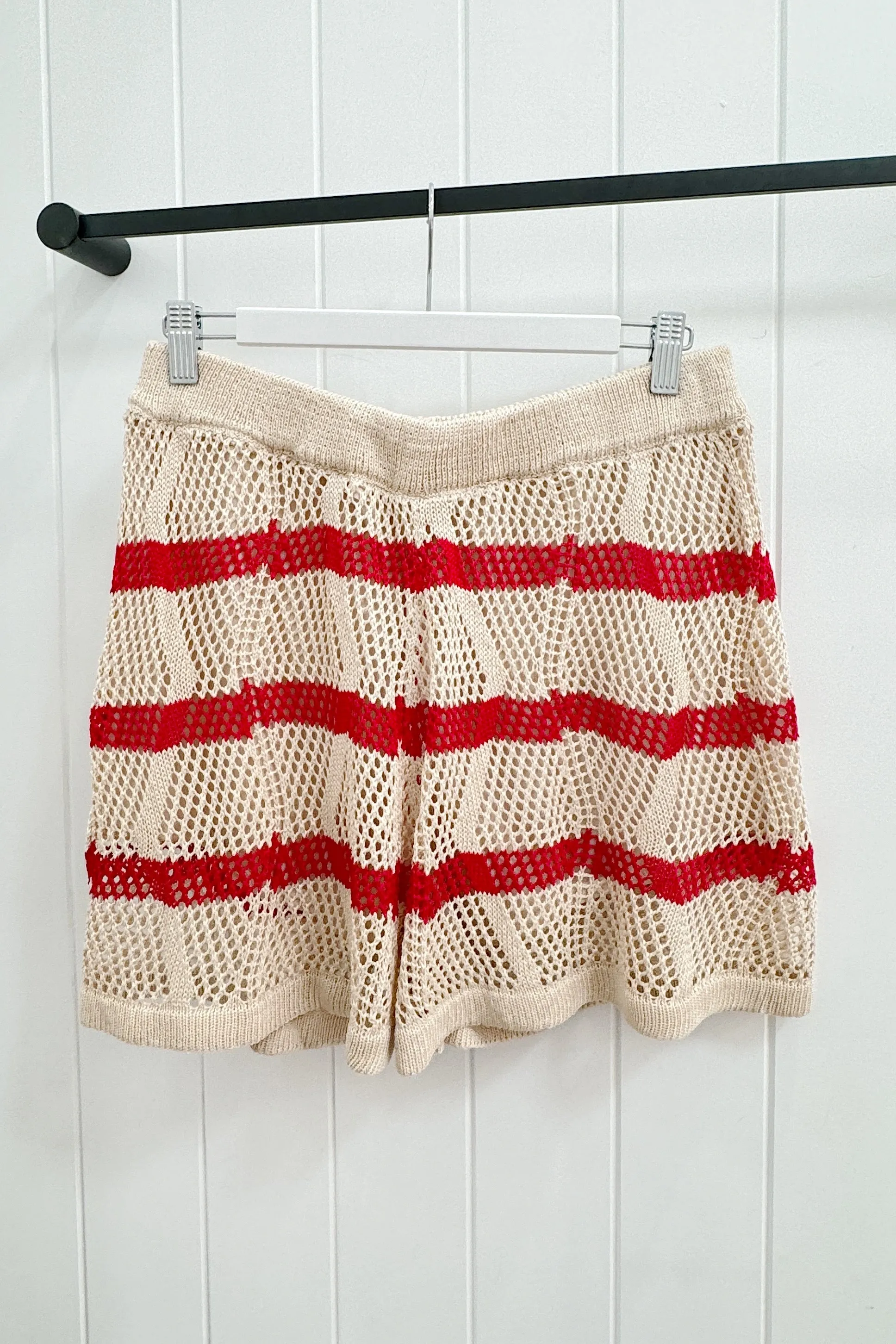 Malibu Knitted Set, Red