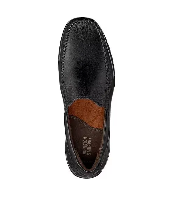 Men's Johnston & Murphy | Crawford Venetian Loafer Wide | Black