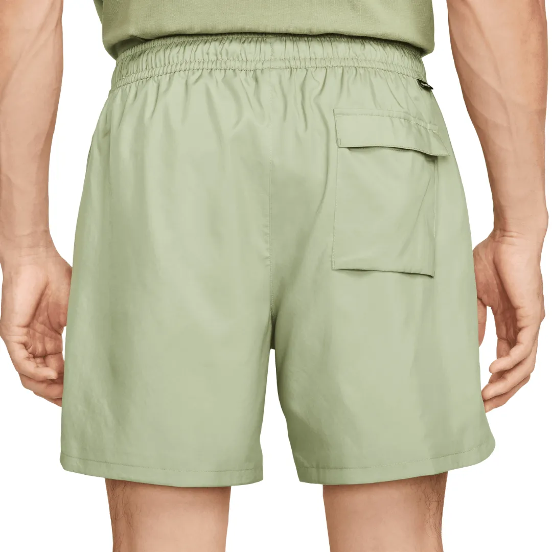 Men's Nike Sportswear Essentials Shorts - Oil Green/White