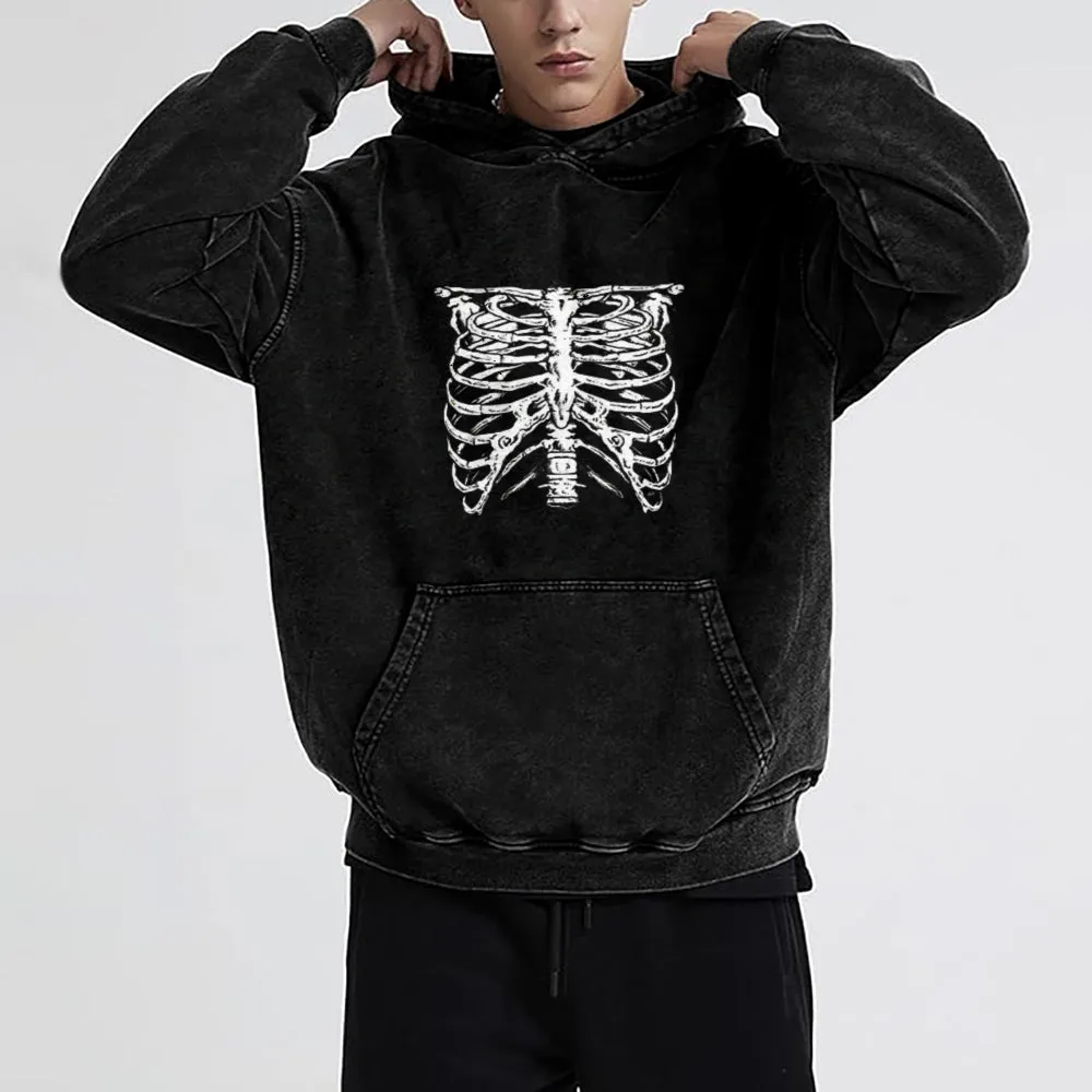 Mens Skeleton Hoodies