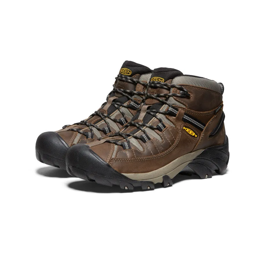 Men's Targhee II Mid Waterproof Hiking Boots  |  Shitake/Brindle