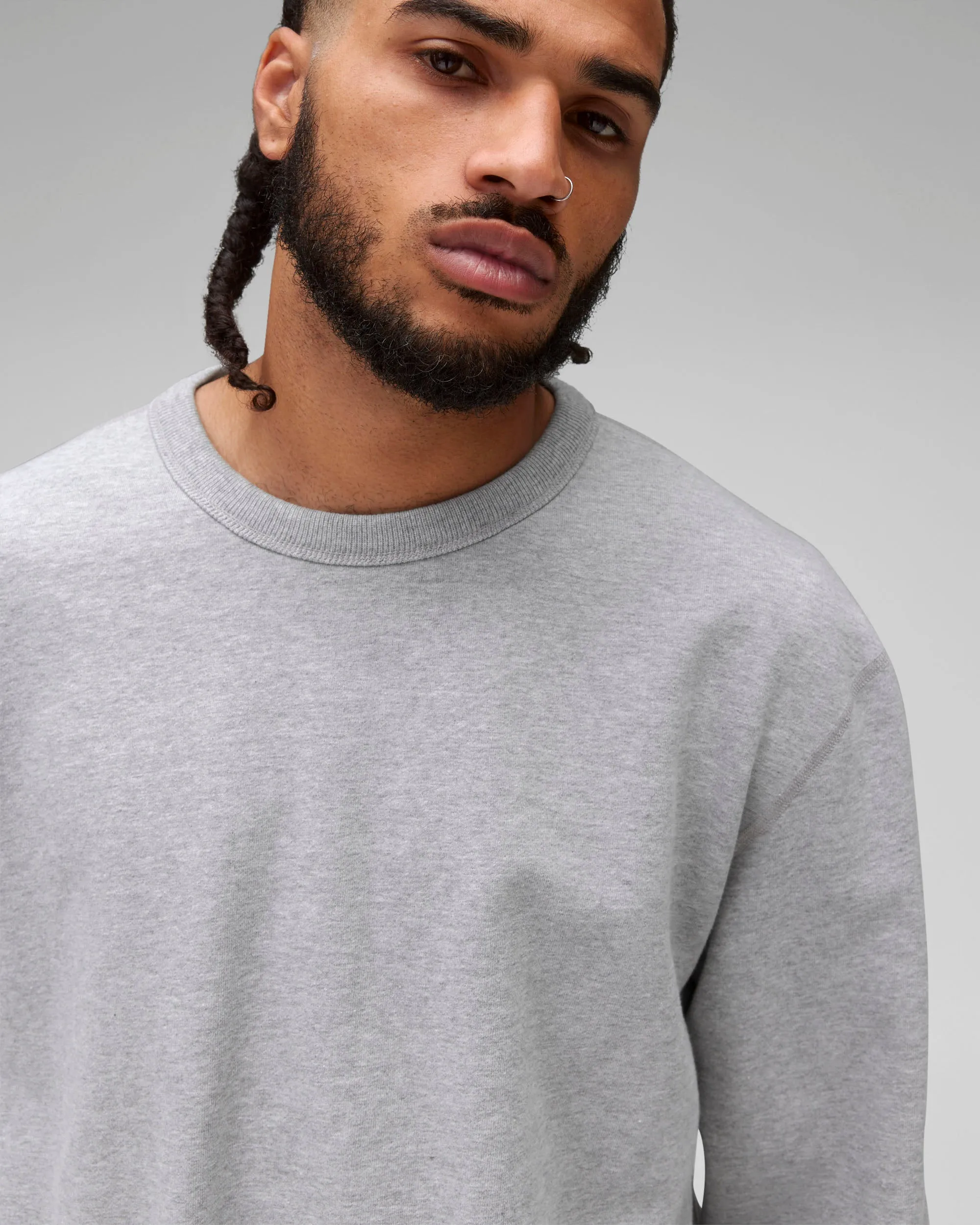 Midweight Terry Standard Crewneck