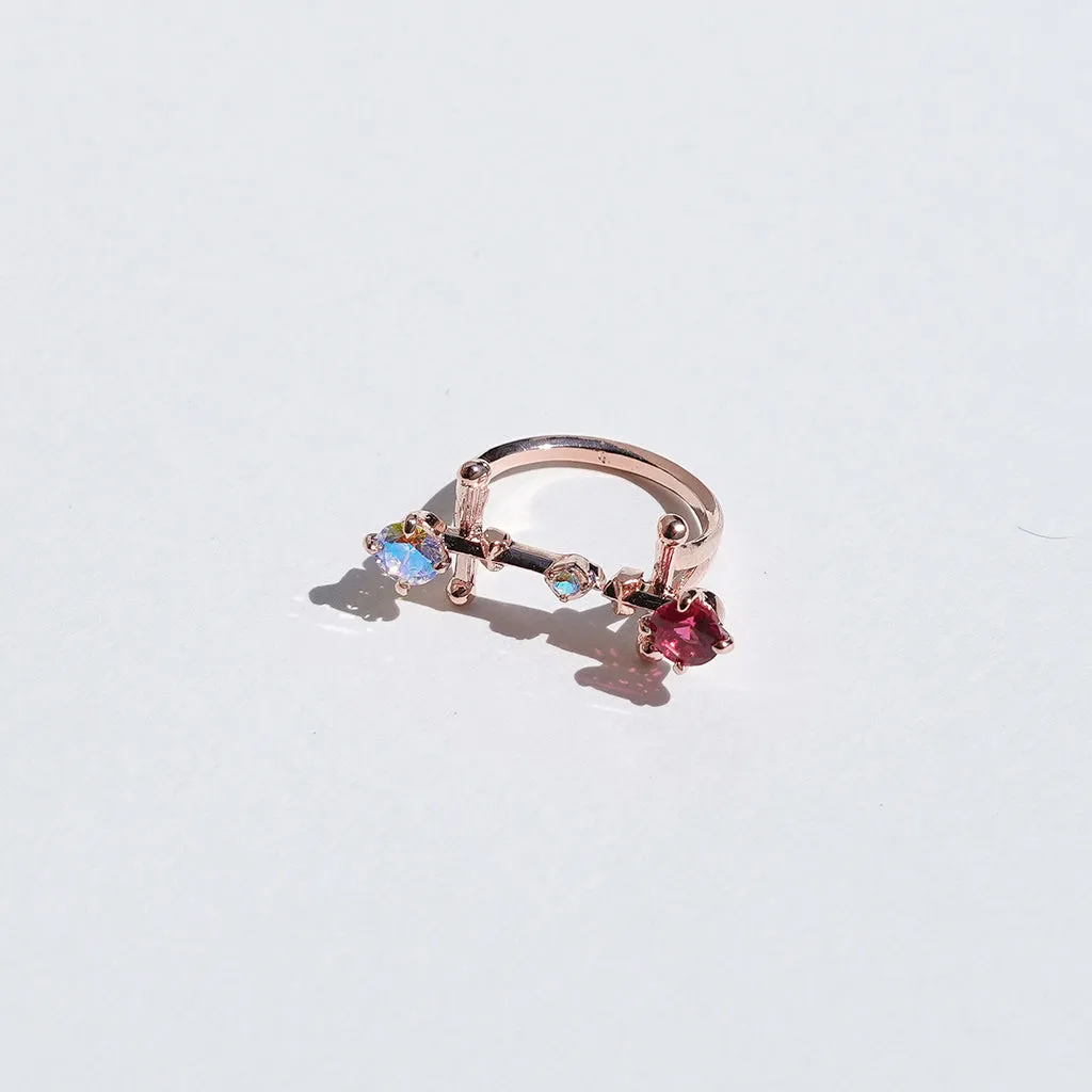 Mini Gems X Unicorn Ring [Princess kiss/Unicorn gems]