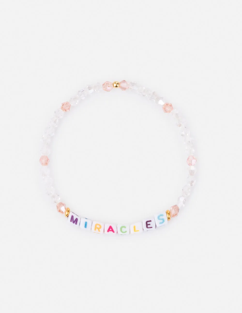 Miracles Letter Bracelet