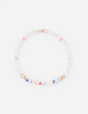 Miracles Letter Bracelet