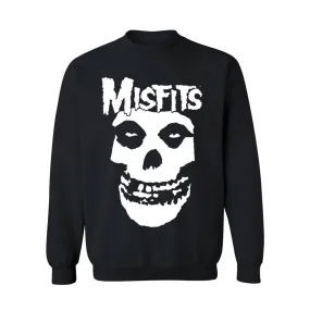 Misfits Fiend Skull Black Crewneck Fleece