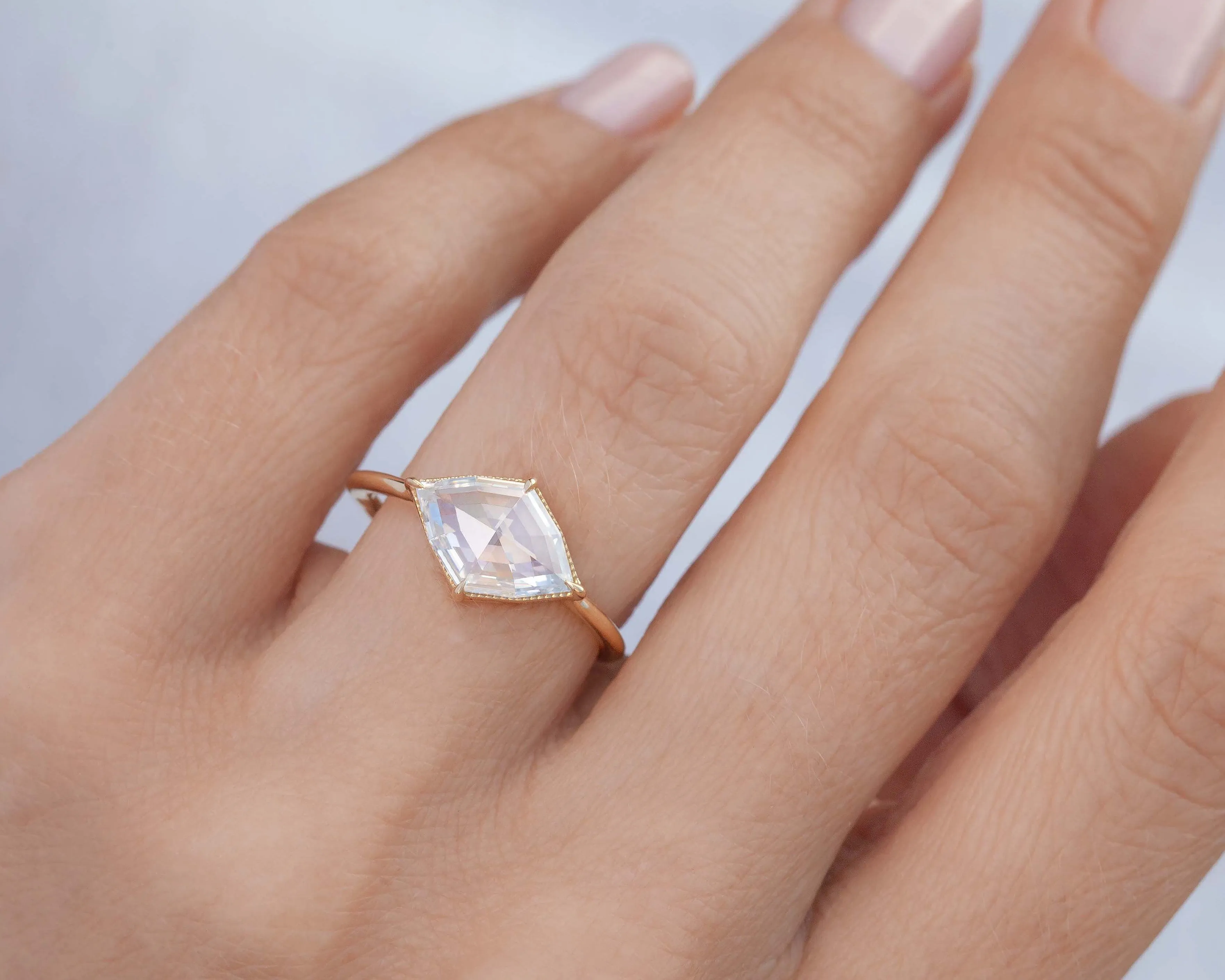 Moissanite Clara Ring