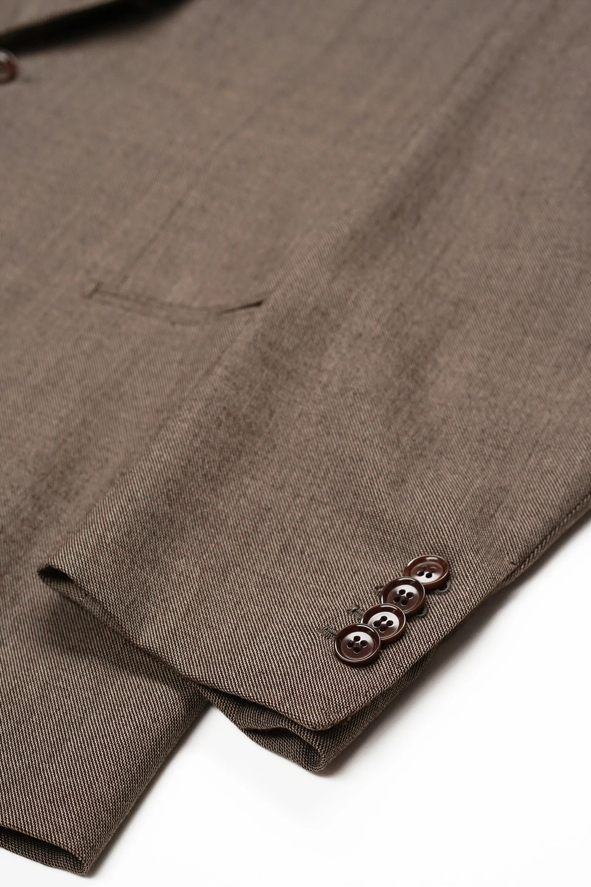 Musella Dembech Brown Wool Suit