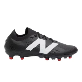 New Balance Tekela Pro Low V4  FG Football Boots (Black/White/Red)