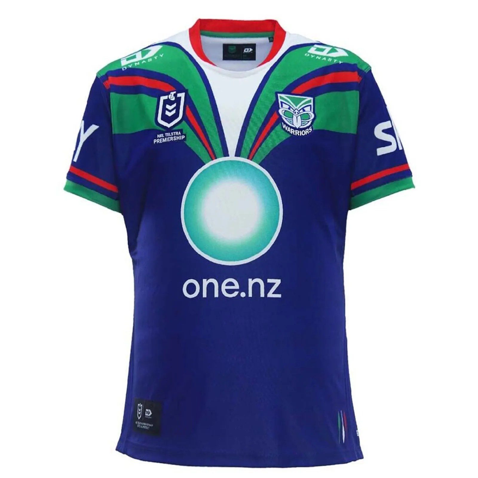 New Zealand Warriors 2024 Men's Home Jersey NRL Rugby League by Dynasty