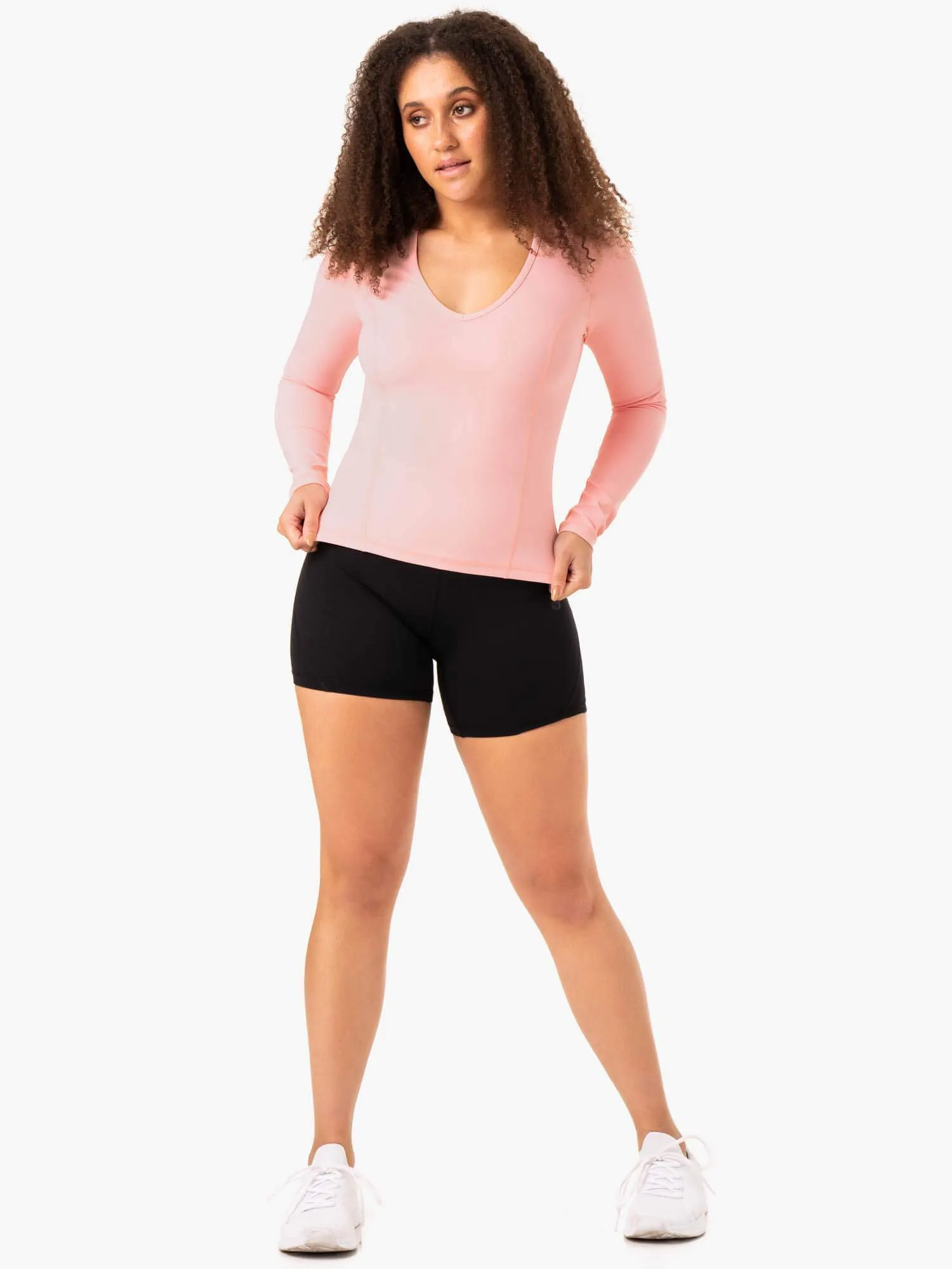 NKD Align Long Sleeve Training Top - Pink