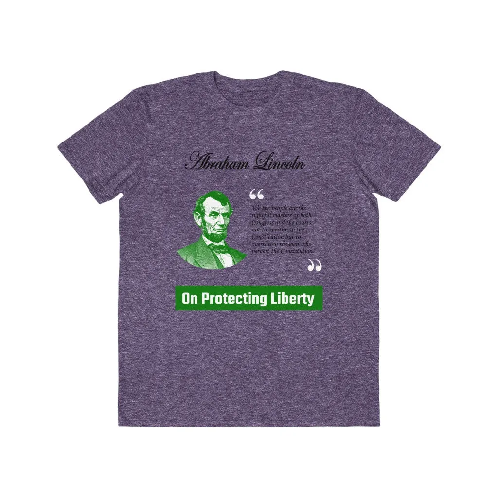 On Protecting Liberty, Men's Lightweight Fashion Tee