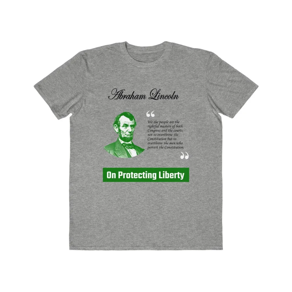 On Protecting Liberty, Men's Lightweight Fashion Tee