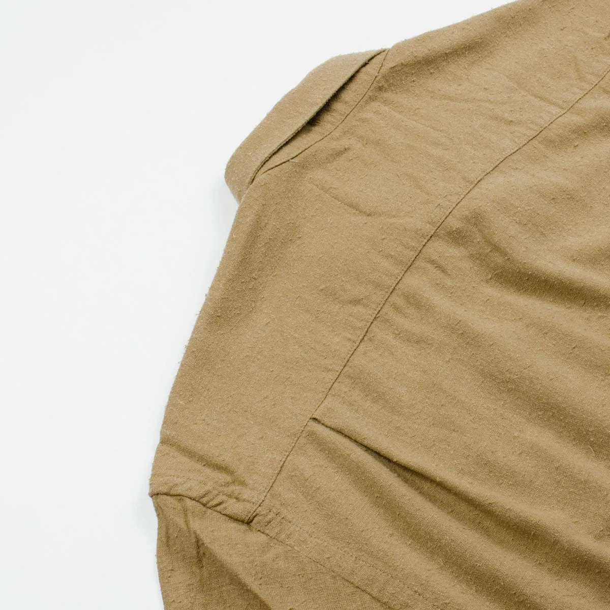 Our Legacy SPLASH - Classic Shirt - Tan Silk Noil