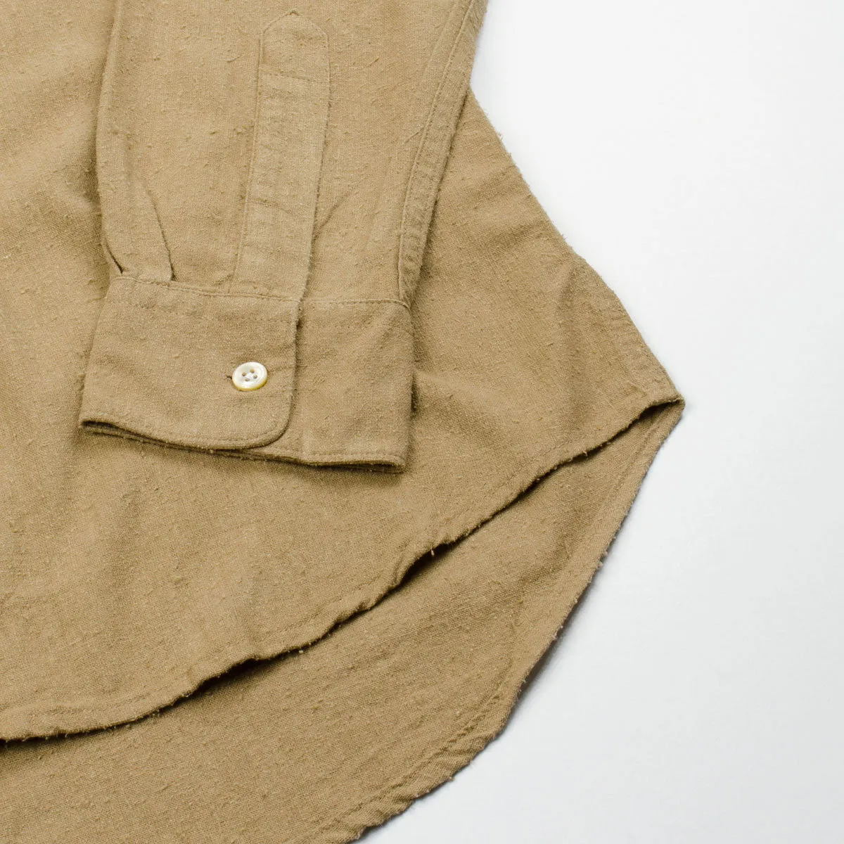 Our Legacy SPLASH - Classic Shirt - Tan Silk Noil