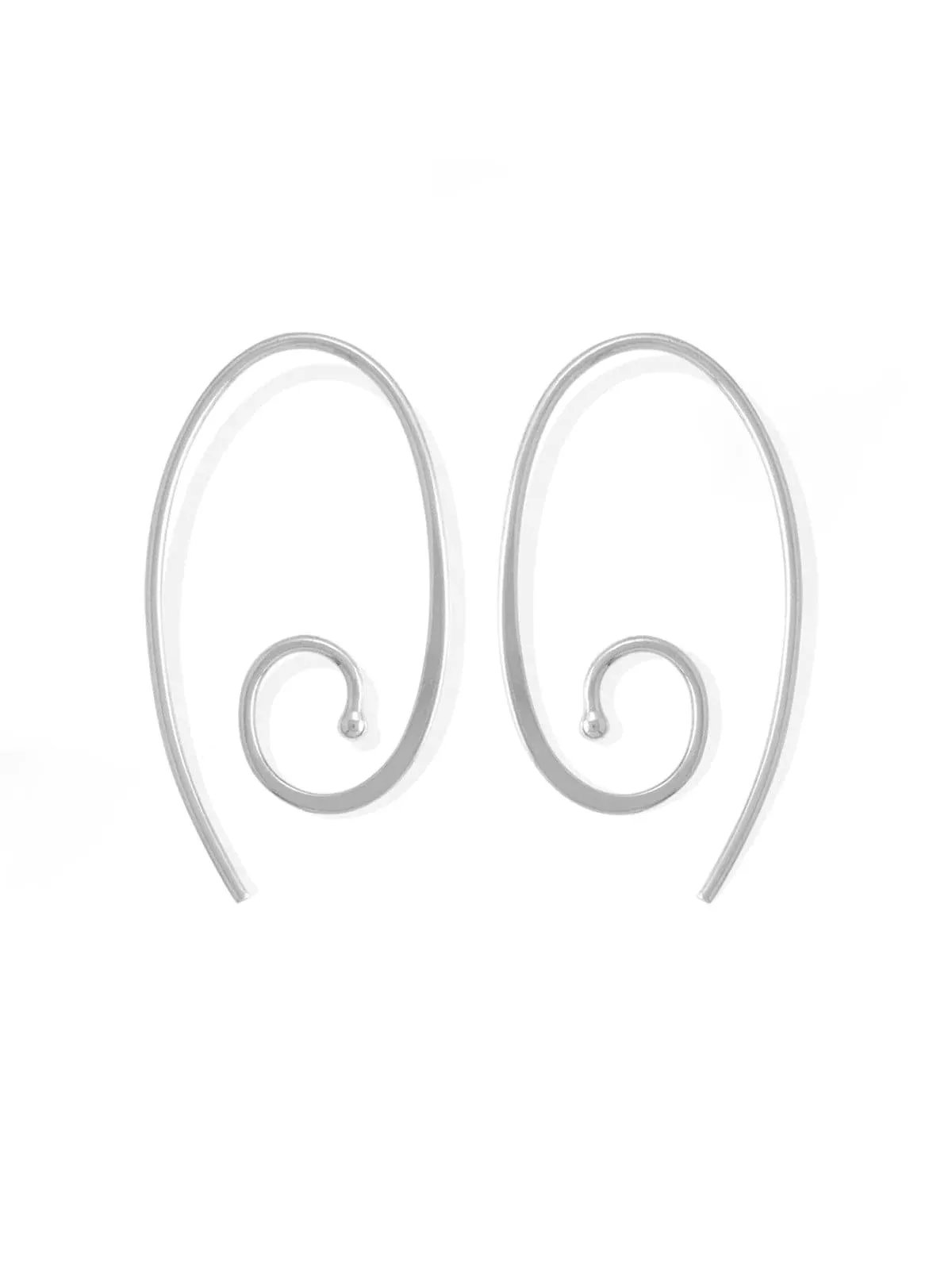 Oval Swirl Earrings by boma