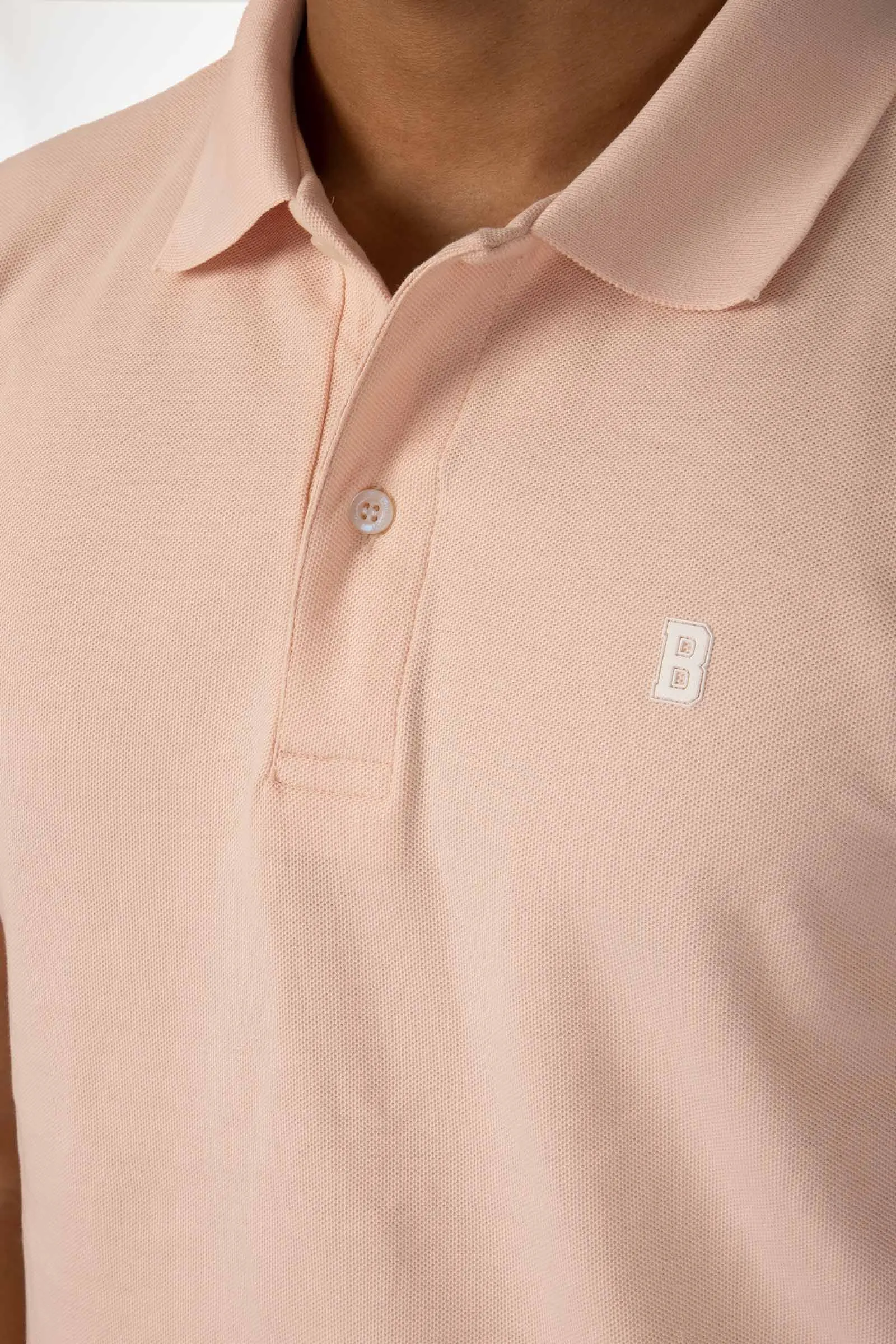 Pastel Pink Polo