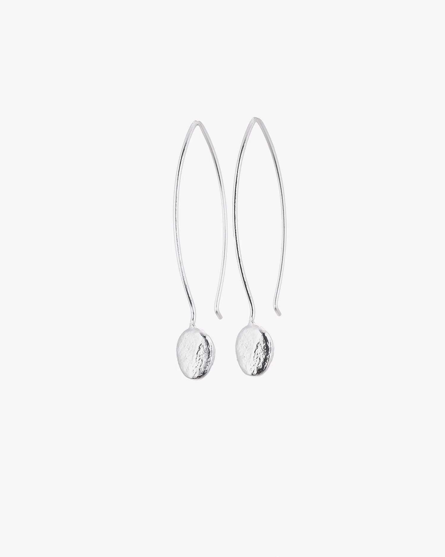 Pebbles earrings silver