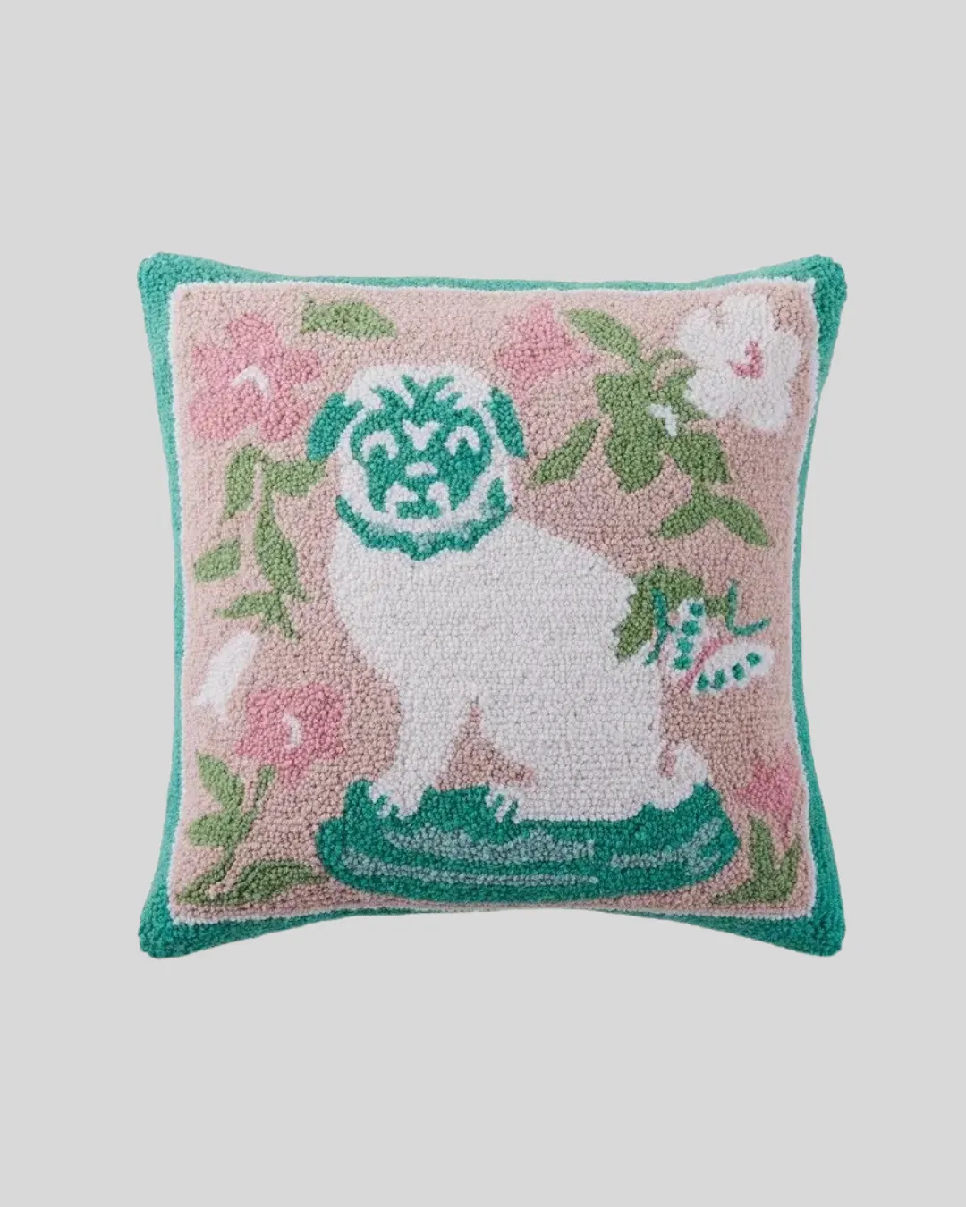 Peking Handicraft - Imperial Palace Pink Hook Pillow