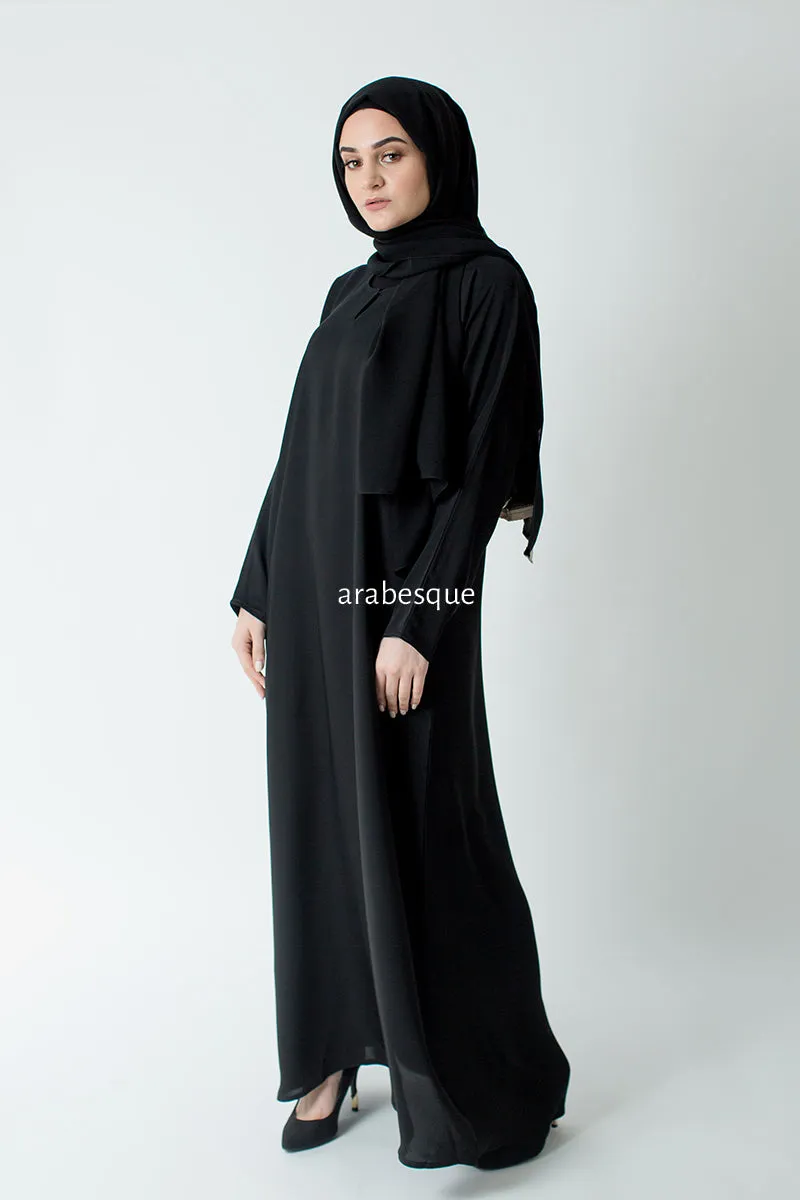 Plain Closed Abaya - 10 Colours