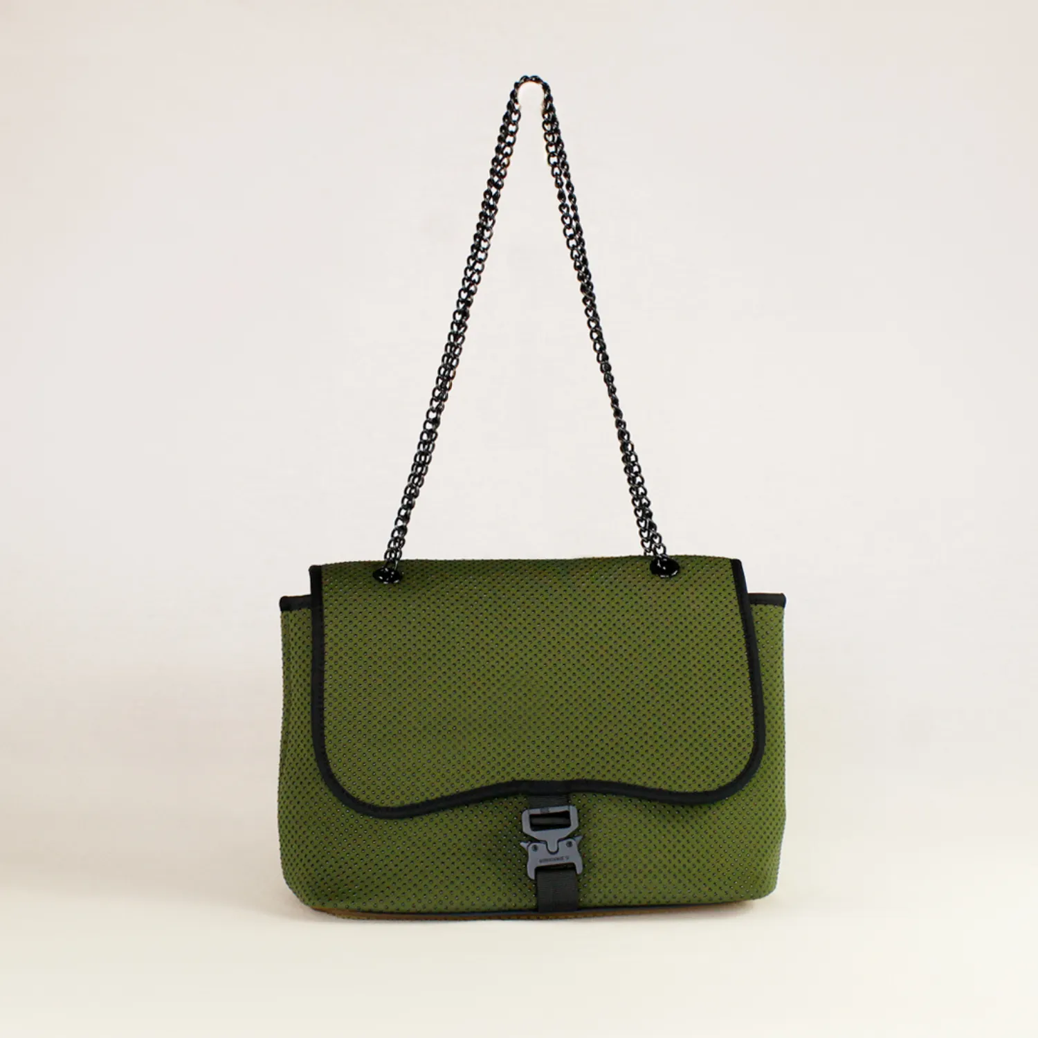 POUCH   FLAP CROSSBODY - SAFARI GREEN