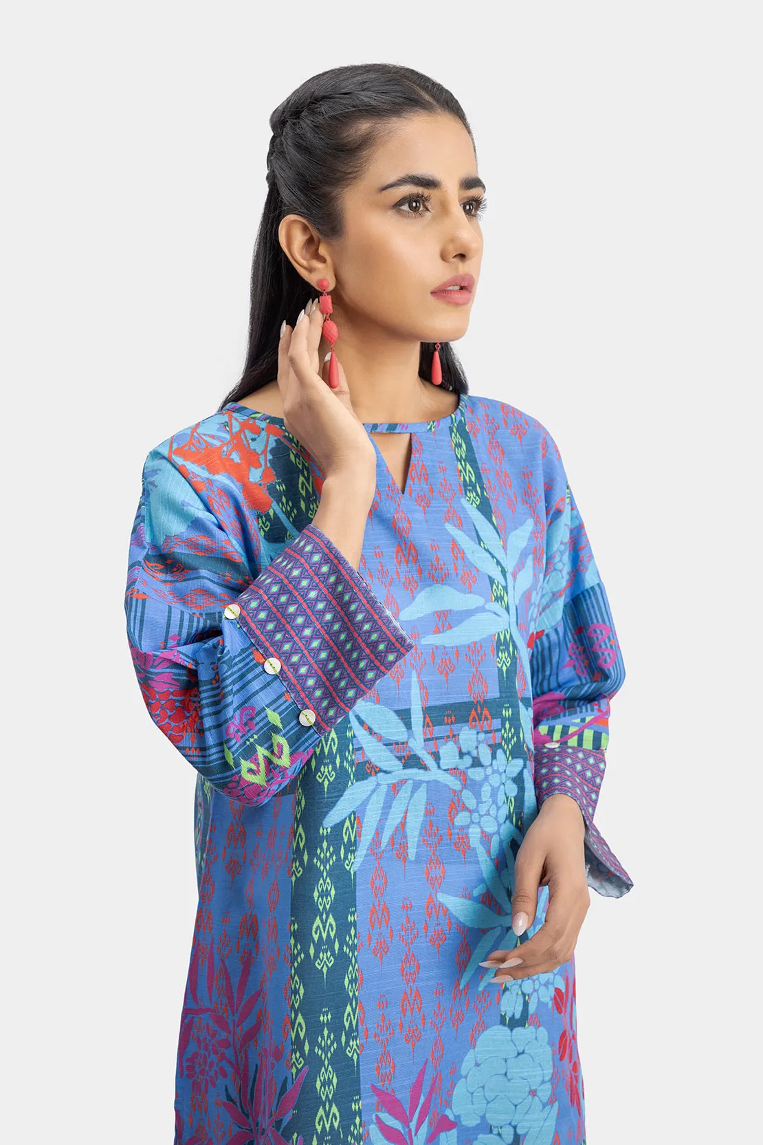 Printed Khaddar - 1 Piece