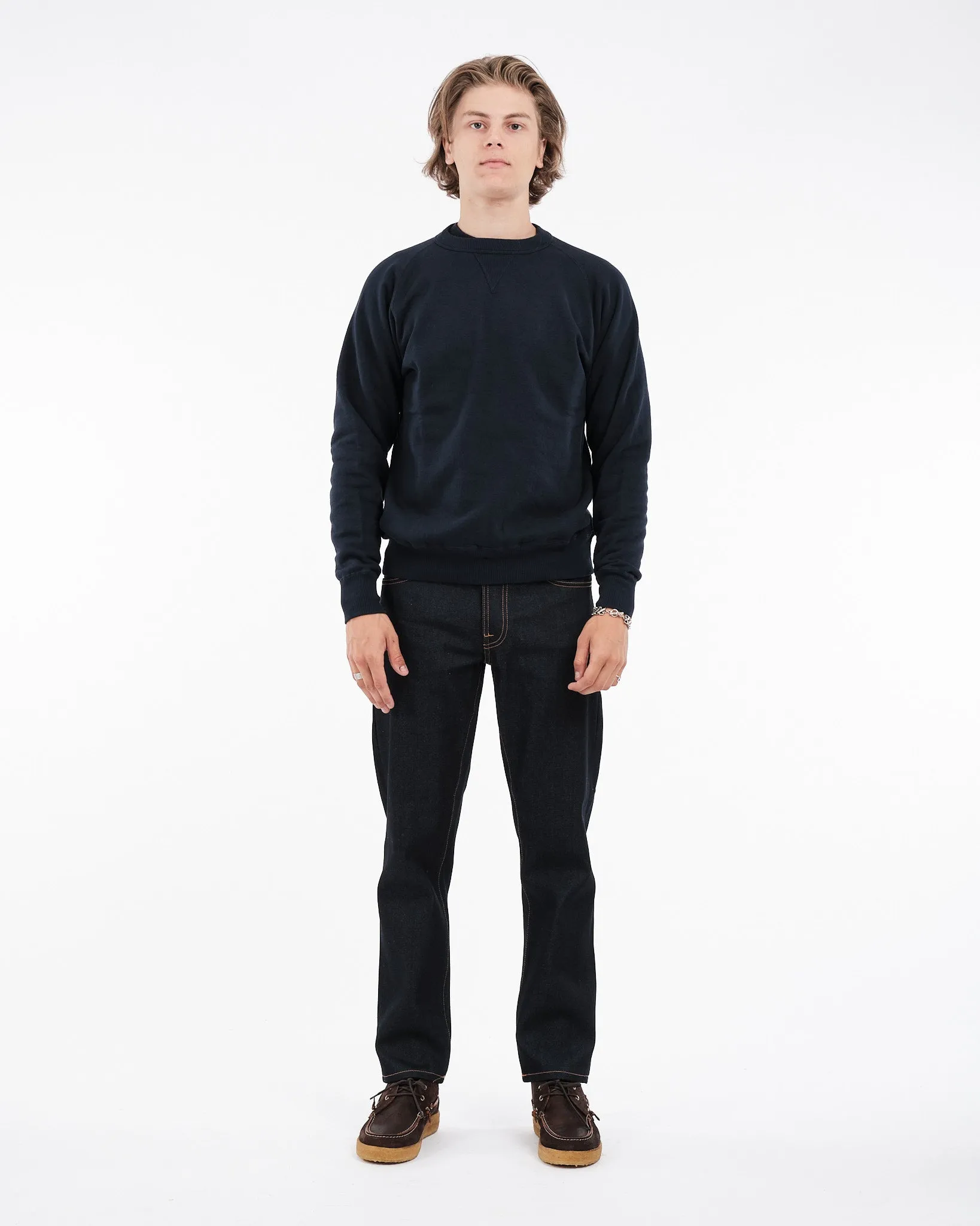 Puamana Crew Neck Sweat Dark Navy