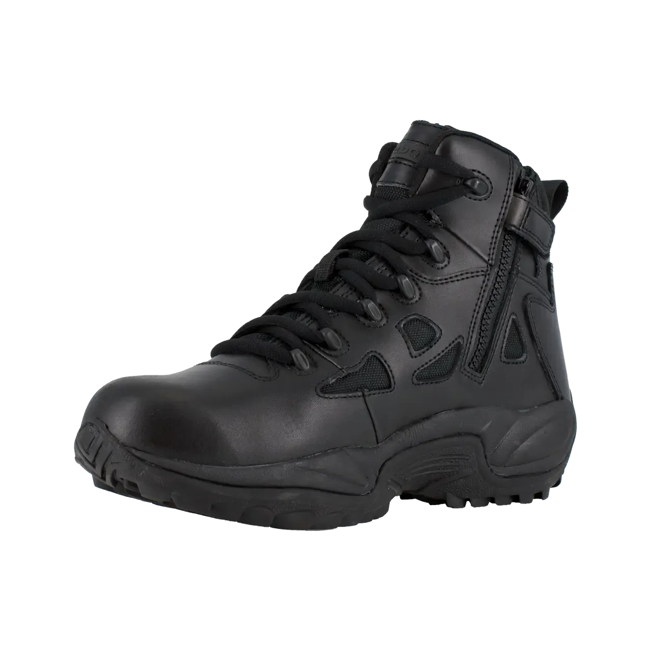 Rapid Response Rb 6 Inch Soft-Toe Waterproof Side Zip Tactical Stealth Boot Black