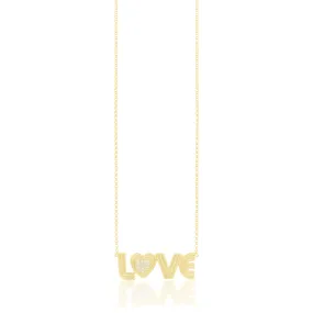 Retro Love Necklace