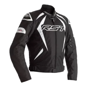 RST Tractech Evo 4 Mens Textile Jacket - Black / White