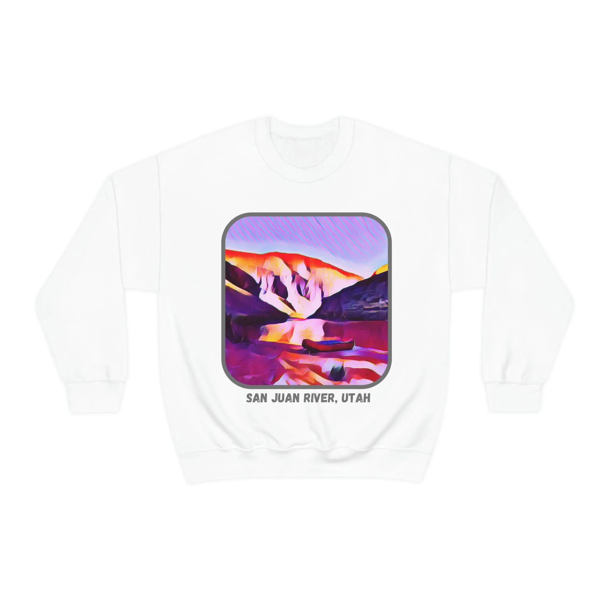 San Juan River, Utah Unisex Heavy Blend™ Crewneck Sweatshirt