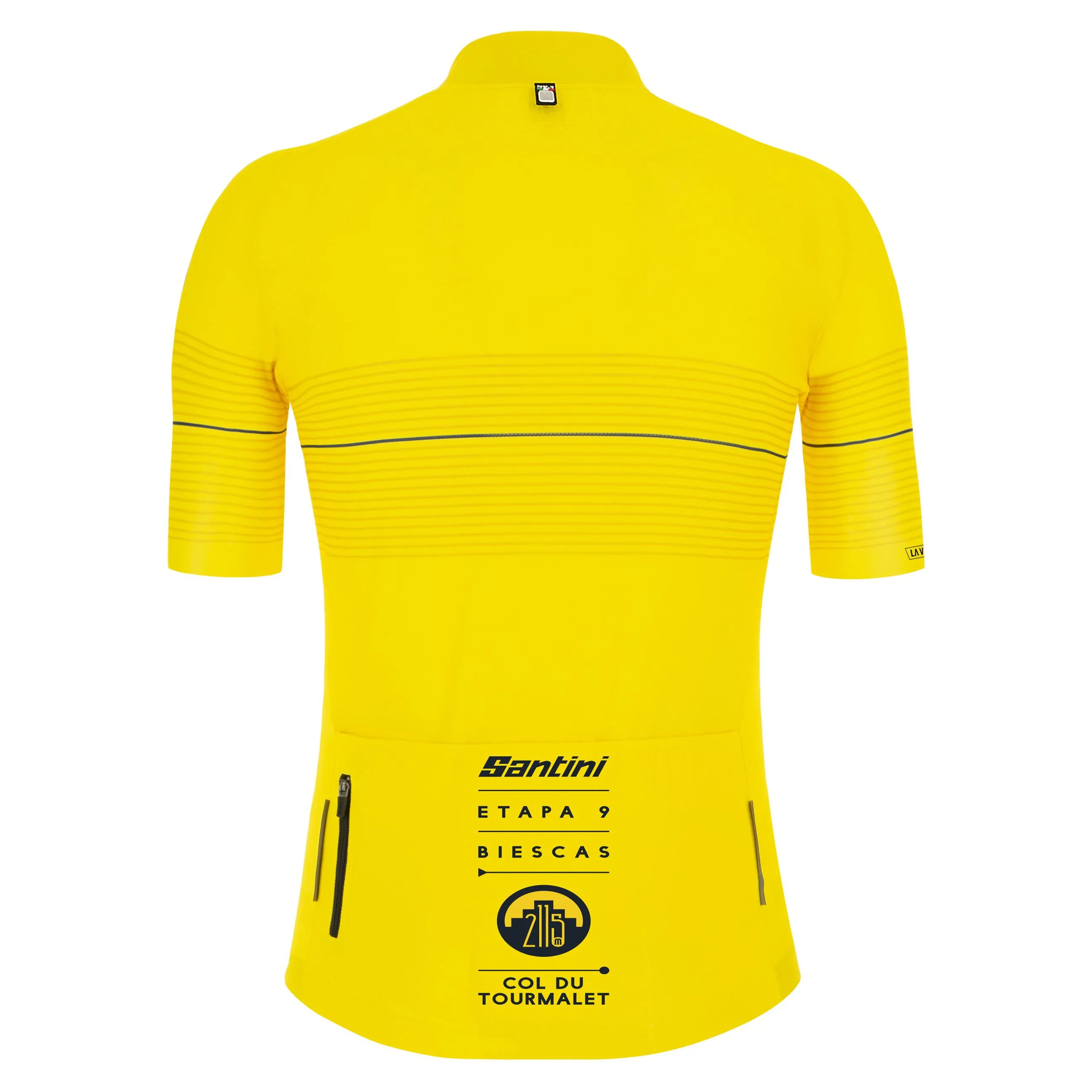 Santini Tourmalet Jersey (Yellow)