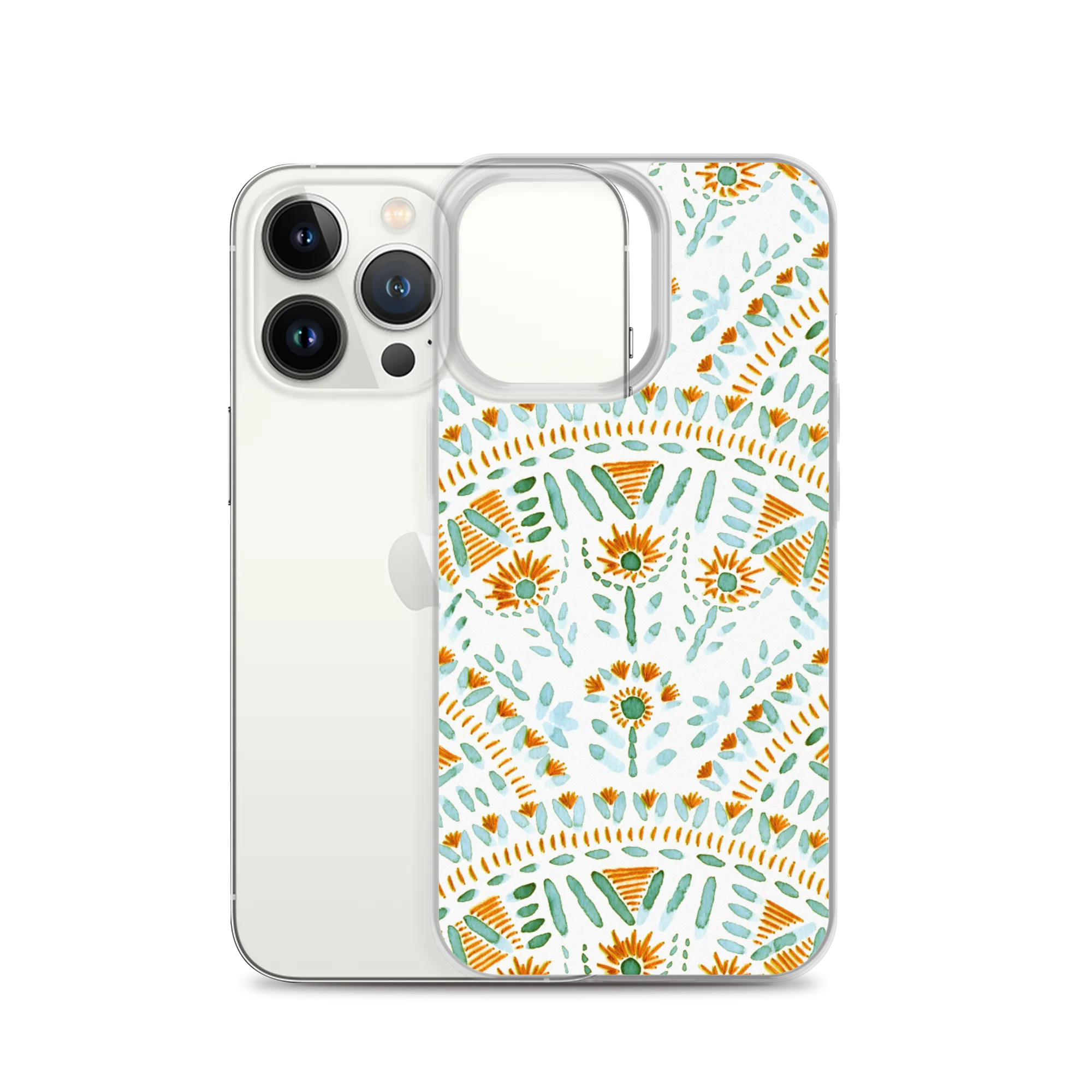 seeing patterns iPhone Case