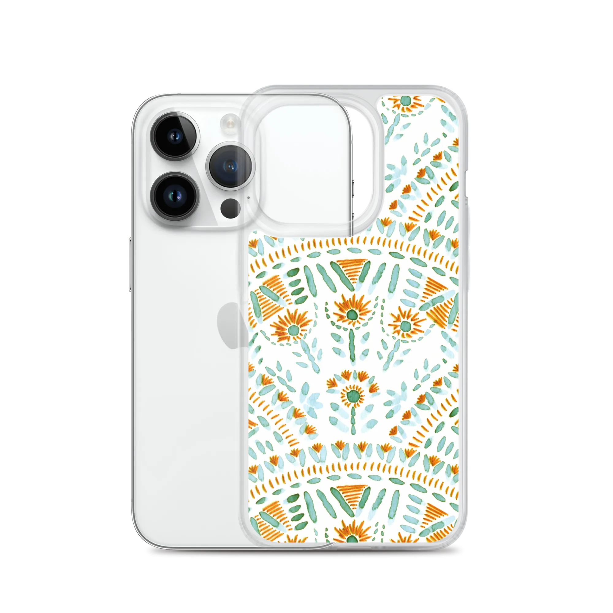 seeing patterns iPhone Case