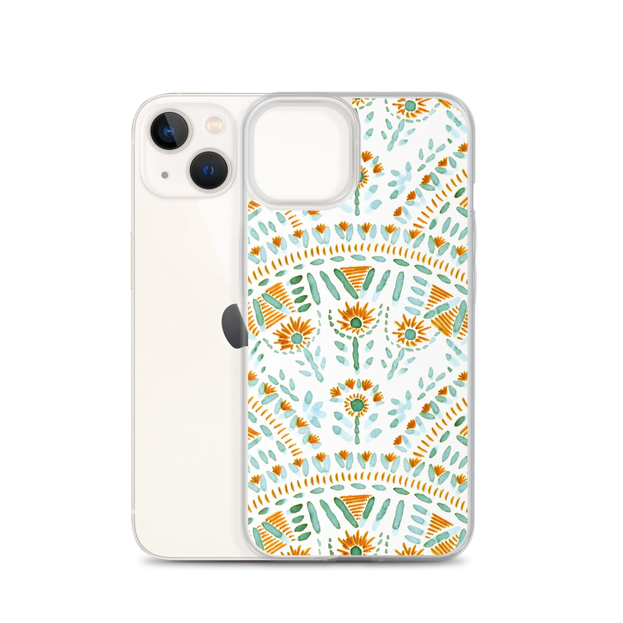 seeing patterns iPhone Case