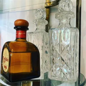 Set of Two - Large Decanters