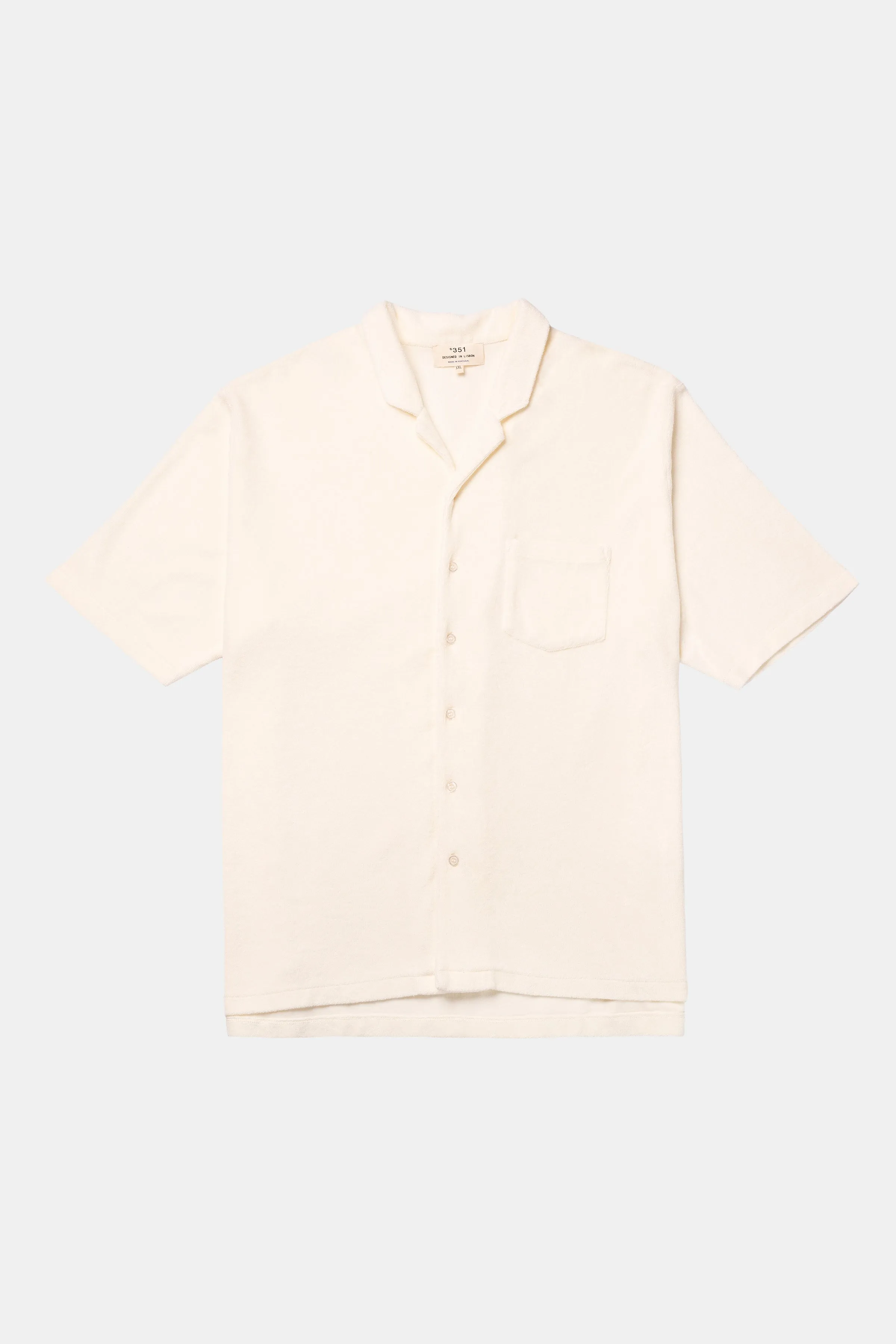 SHIRT TERRY OFF-WHITE