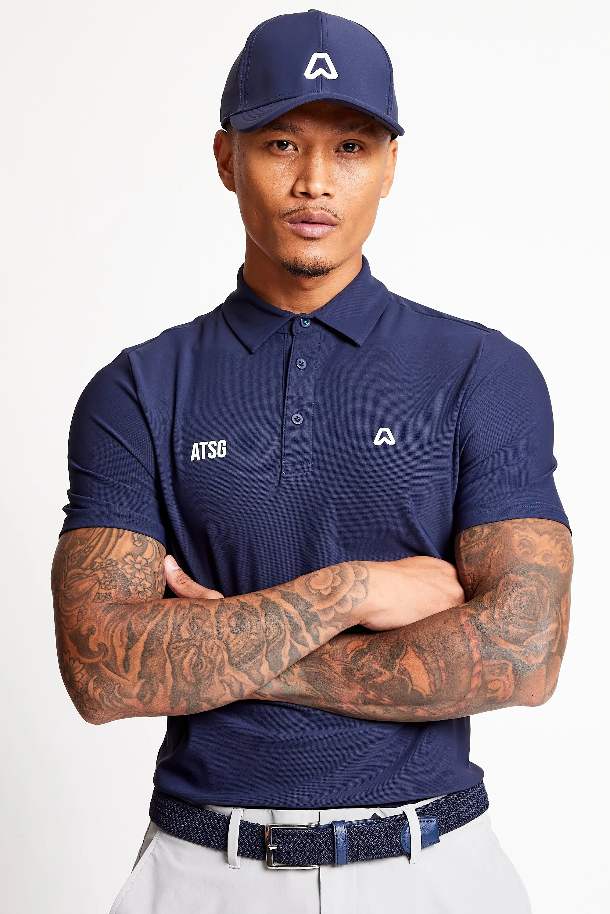 Slim Fit Polo  - Ace Navy