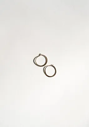 Small Hammered Hoops