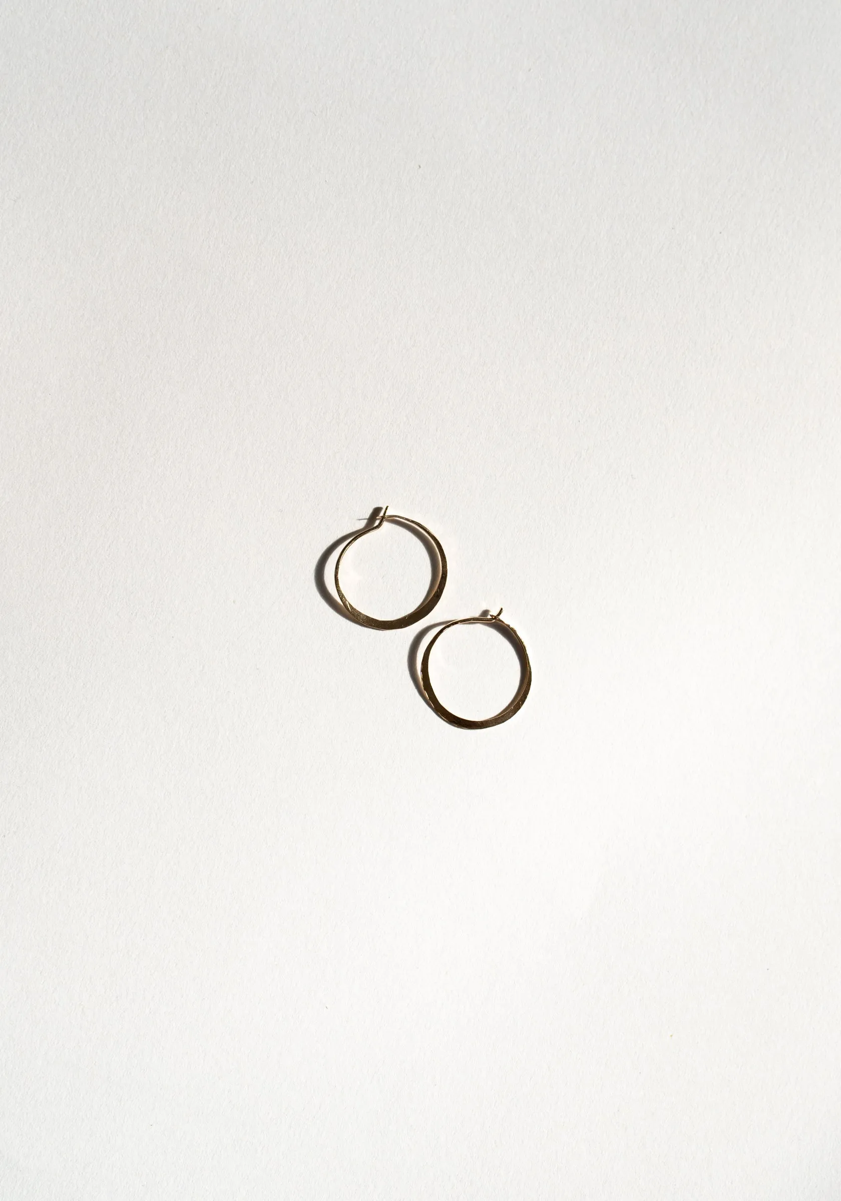 Small Hammered Hoops