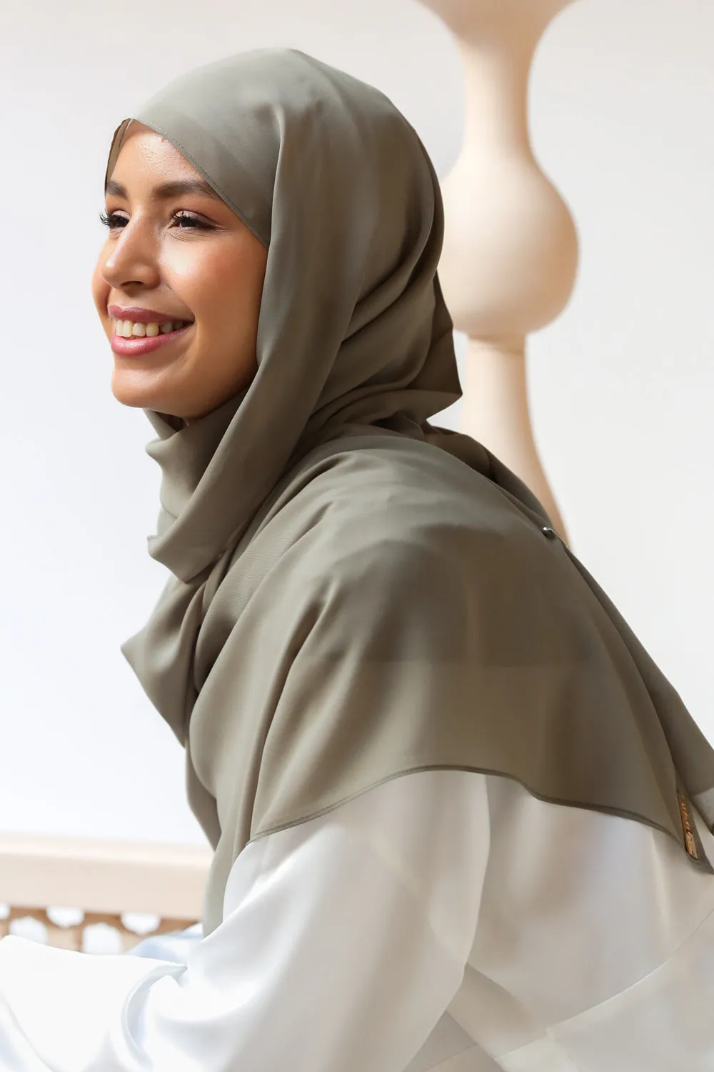 Soft khaki Hijab- colour 179