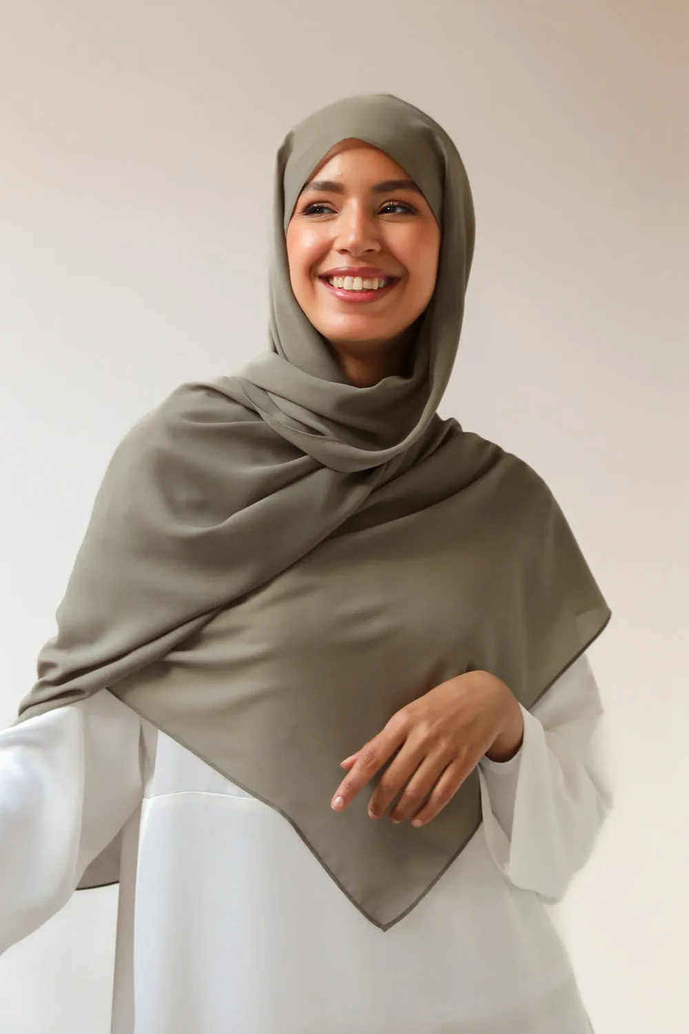 Soft khaki Hijab- colour 179